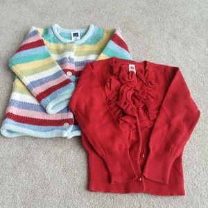 Bundle of 2t sweaters